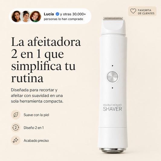 RASURADORA 2 EN 1 PARA BIKINI Y CUERPO SILQETTE™
